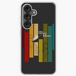 Only Murders in the Building TV Show Lineart Poster Samsung Galaxy Soft Case