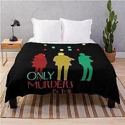 Only Murders in the Building Throw Blanket
