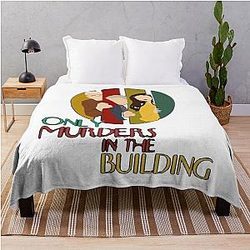 Only Murders in the Building Throw Blanket