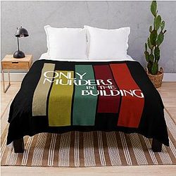 Vintage Only Murders in the Building Throw Blanket