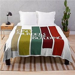 Only Murders in the Building Throw Blanket