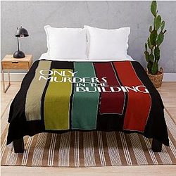 Only Murders In The Building T-Shirt Throw Blanket