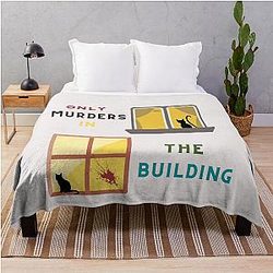 Only Murders in the Building Essential Throw Blanket