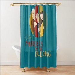 Only Murders in the Building Art Shower Curtain
