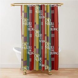 Only Murders In The Building T-Shirt and Only Murders In The Building Tv Series Shower Curtain