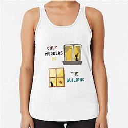 Only Murders in the Building Essential T-Shirt Racerback Tank Top