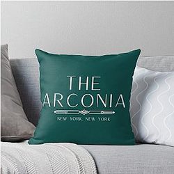 Only Murders in the Arconia Throw Pillow