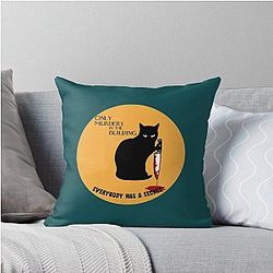 Only Murders In The Building Throw Pillow
