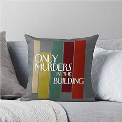 Only Murders In The Building T Shirt And TV Series Throw Pillow