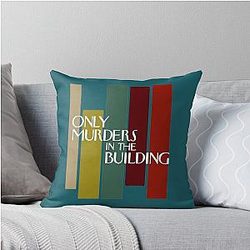 Only Murders in the Building Hoodie Throw Pillow
