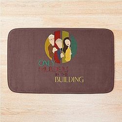 Only Murders in the Building Art Bathroom Mat