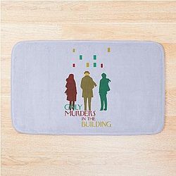Only Murders in the Building T-Shirt Bath Mat