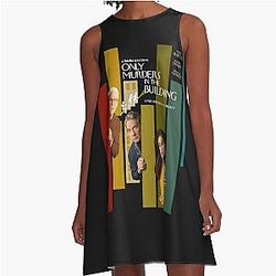 Only Murders in the Building A Line Dress