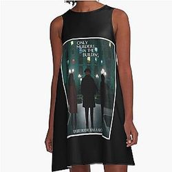 Only Murders in the Building A-Line Dress