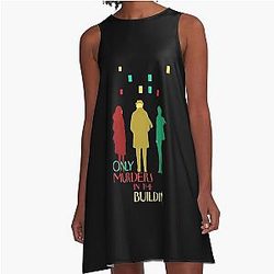 Only Murders in the Building A-Line Dress