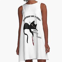 Only Murders In The Building T Shirt By Fassassin A Line Dress