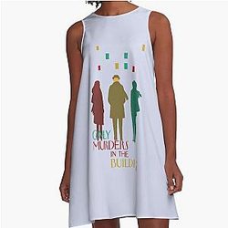 Only Murders in the Building Classic A-Line Dress