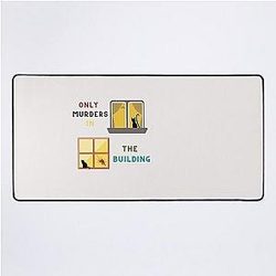Only murders in the building essential t-shirts desk mat