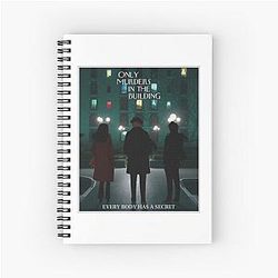 Only Murders in the Building Spiral Notebook