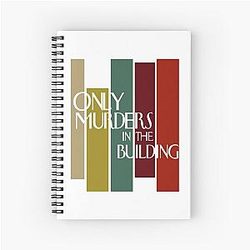 Only Murders In The Building T-Shirt Only Murders In The Building TV Series Spiral Notebook