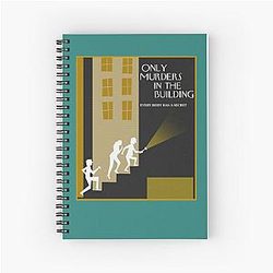 Only Murders In The Building Spiral Notebook