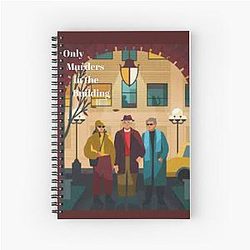 The Only Murders in the Building Spiral Notebook