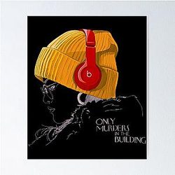 Vintage Only Murders In The Building Poster