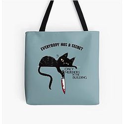 Only Murders In The Building T-Shirt Only Murders In The Building 9 All Over Print Tote Bag