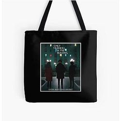 Only Murders in the Building All Over Print Tote Bag