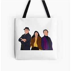 Only Murders in the Building All Over Print Tote Bag