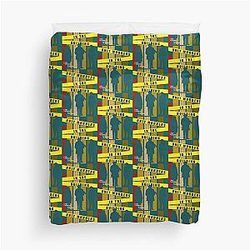 Only Murders in the Building Vintage Duvet Cover