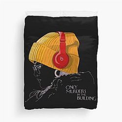 Vintage Only Murders In The Building Fan Art Duvet Cover