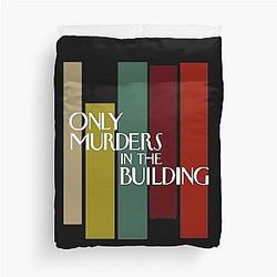 Pretty Beautiful Murders in the Building Men Women Retro Duvet Cover