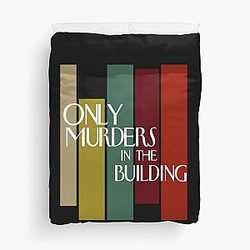 Vintage Only Murders in the Building Duvet Cover