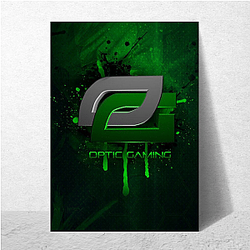 OpTic Gaming is known as The Green Wall Optic Gaming Posters