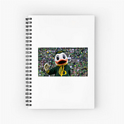Oregon Ducks Merchandise For Fans Oregon Ducks Notebook
