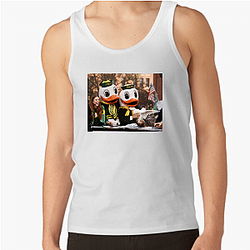 Oregon Ducks Fan Art Oregon Ducks Tank Tops