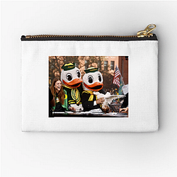 Oregon Ducks Fan Art Oregon Ducks Zipper Pouches