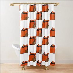 Oregon Border Beavers Shower Curtain