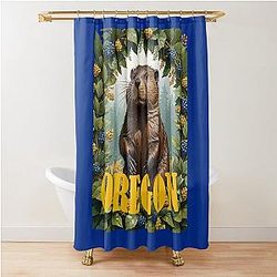 For Love of Oregon Shower Curtain