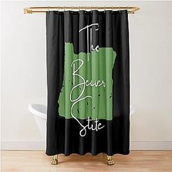 Oregon The Beaver State  Nicknames Series Shower Curtain