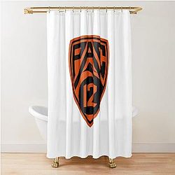 Pac 12 Oregon State Colors Shower Curtain