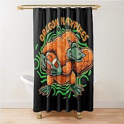Oregon Platypus Shower Curtain