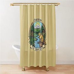 Wild Oregon's Untamed Wonder Shower Curtain