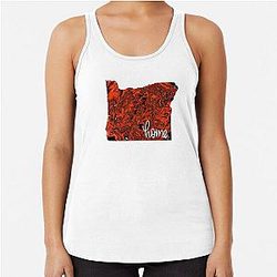 Oregon Racerback Tank Top