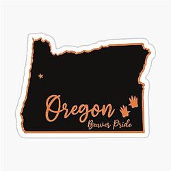 Oregon Beaver Pride Sticker