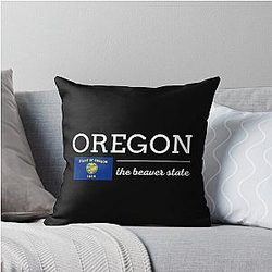 OREGON State Throw Pillow