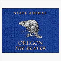 Oregon
 Territory 
The 
North American Beaver 
Jigsaw Puzzle