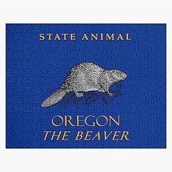 Oregon Territory The American Beaver Jigsaw Puzzle