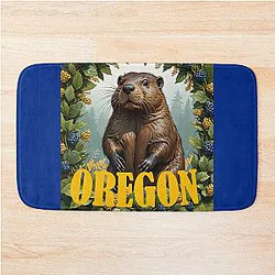 For the Love of Oregon Bath Mat